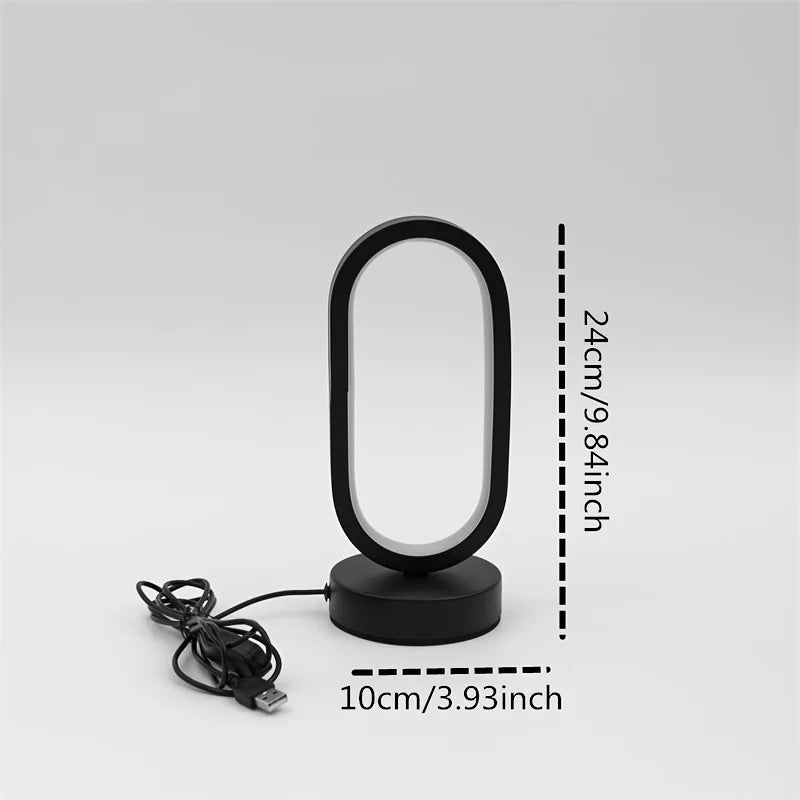 lampe à poser led en forme de u pour éclairage décoratif - vue 6 sur 7
