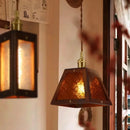 suspension vintage haitang en bois massif et verre shanghai