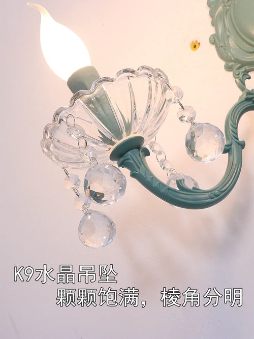 applique murale en cristal pour éclairage intérieur décoratif - vue 6 sur 10