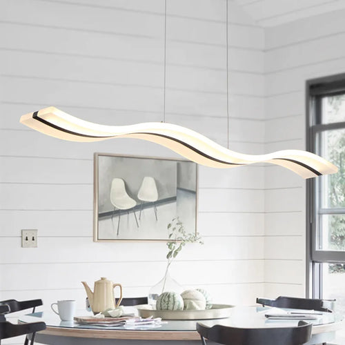 suspension led moderne pour décoration intérieure élégante - vue 2 sur 8