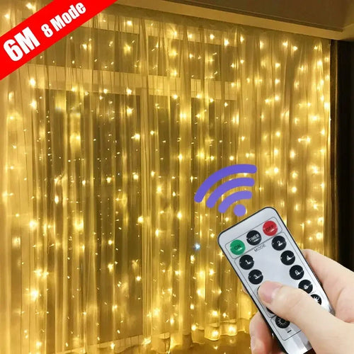 guirlande lumineuse usb avec télécommande pour fêtes et décorations - vue 2 sur 9