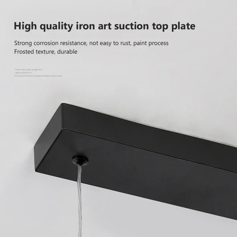 suspension led moderne pour décoration intérieure et cafés - vue 6 sur 8