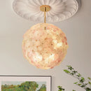 suspension moderne en verre pour décoration intérieure design rétro