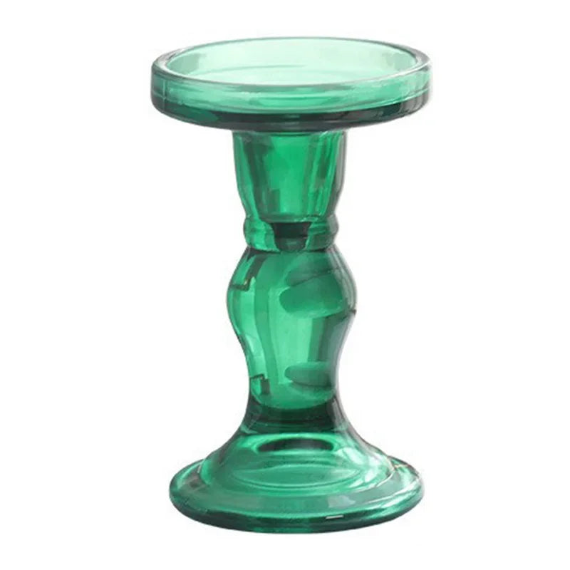 bougeoir en verre pour bougie chauffe-plat décoratif outdoor - vue 16 sur 24