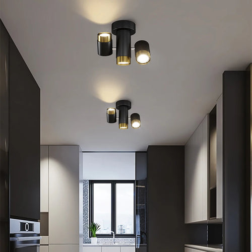 Plafonnier LED nordique éclairage intérieur spot vestiaire chambre salon couloir cuisine décoration de la maison plafonniers - vue 3 sur 9