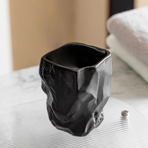 tasse de bain de bouche en forme de roche portable pour salle de bain - vue 9 sur 10
