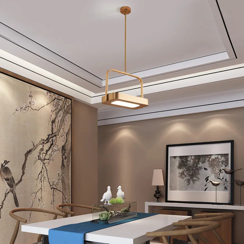 suspension moderne en métal pour décoration intérieure créative - vue 3 sur 10