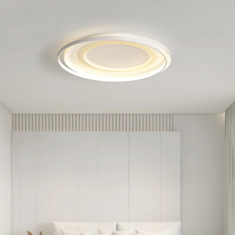 plafonnier moderne à leds télécommandé pour décoration intérieure - vue 4 sur 8