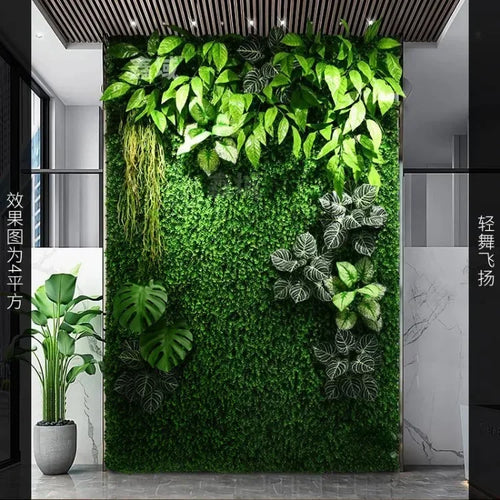 mur végétal artificiel pour décoration extérieure et aménagement paysager - vue 15 sur 30