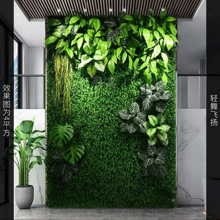 mur végétal artificiel pour décoration extérieure et aménagement paysager - vue 14 sur 30