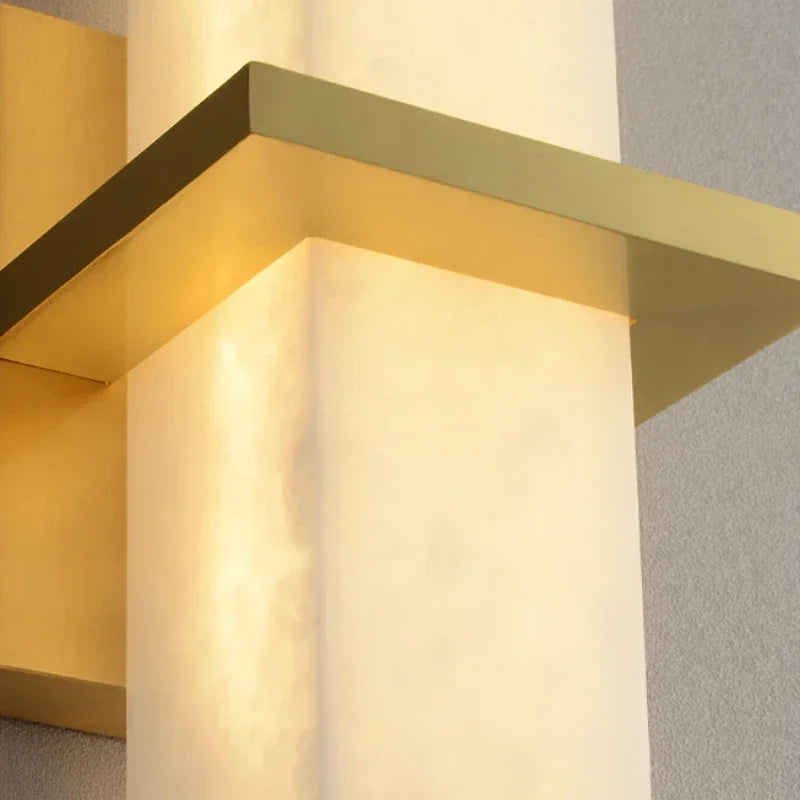 applique murale rétro en marbre pour décoration intérieure moderne - vue 5 sur 7