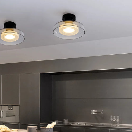 applique murale led en forme de bol pour loft éclairage d'hôtel - vue 4 sur 8