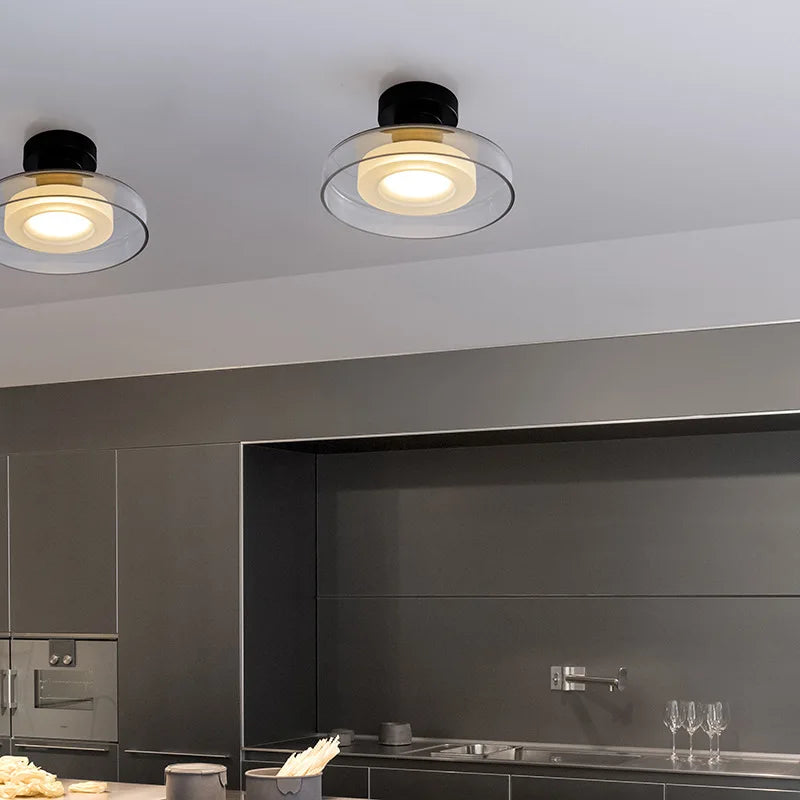 applique murale led en forme de bol pour loft éclairage d'hôtel - vue 3 sur 8