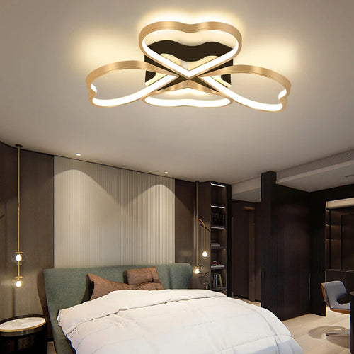 plafonnier led créatif nordique pour éclairage intérieur décoratif - vue 6 sur 8