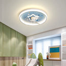 plafonnier led moderne avec ventilateur luminaire décoratif d'intérieur
