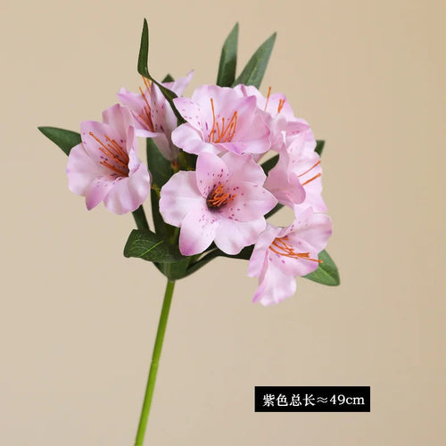 fleur artificielle trompette bouquet décoratif pour mariage et maison - vue 9 sur 12