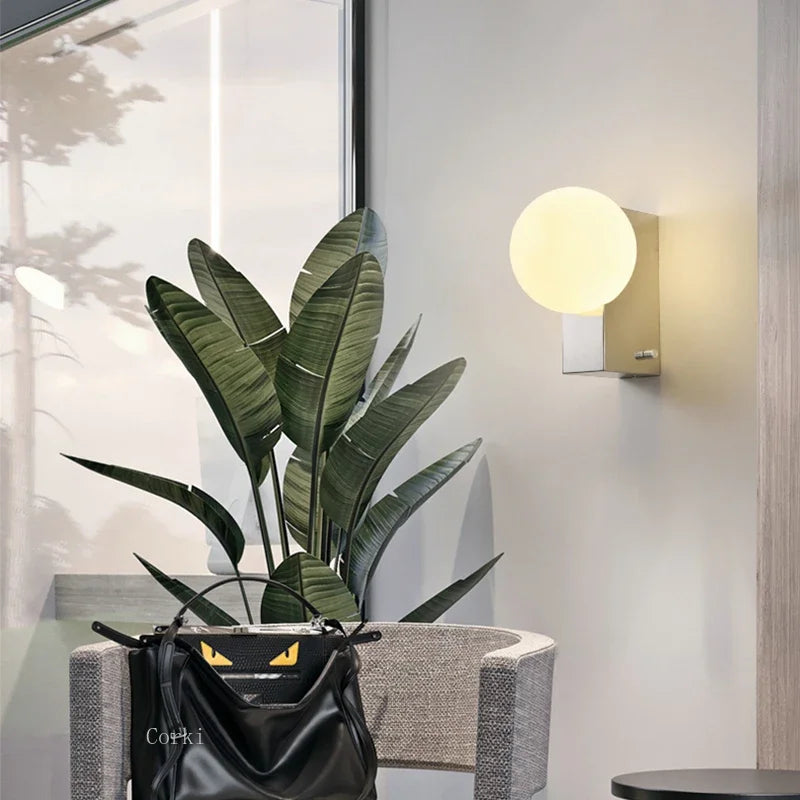 lampe de bureau led design nordique pour décoration intérieure - vue 4 sur 10