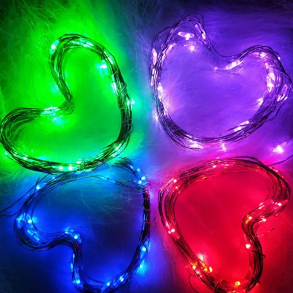 guirlande lumineuse led usb étanche pour décoration festive - vue 3 sur 14
