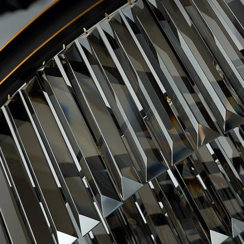 lustre en cristal de luxe style italien pour décoration intérieure - vue 6 sur 21