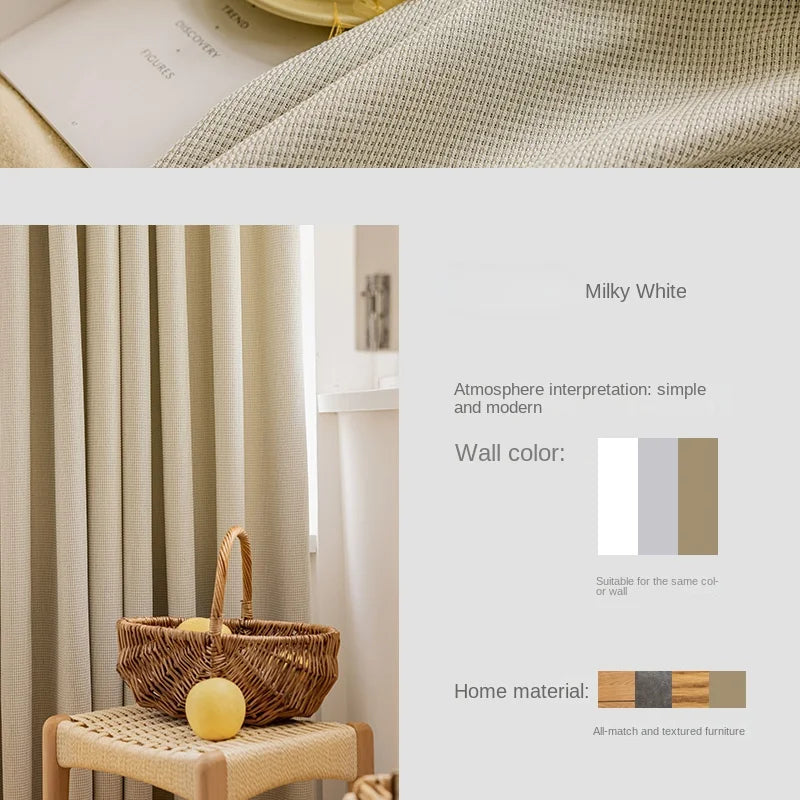 Rideau occultant moderne minimaliste pour salon et chambre - vue 8 sur 18