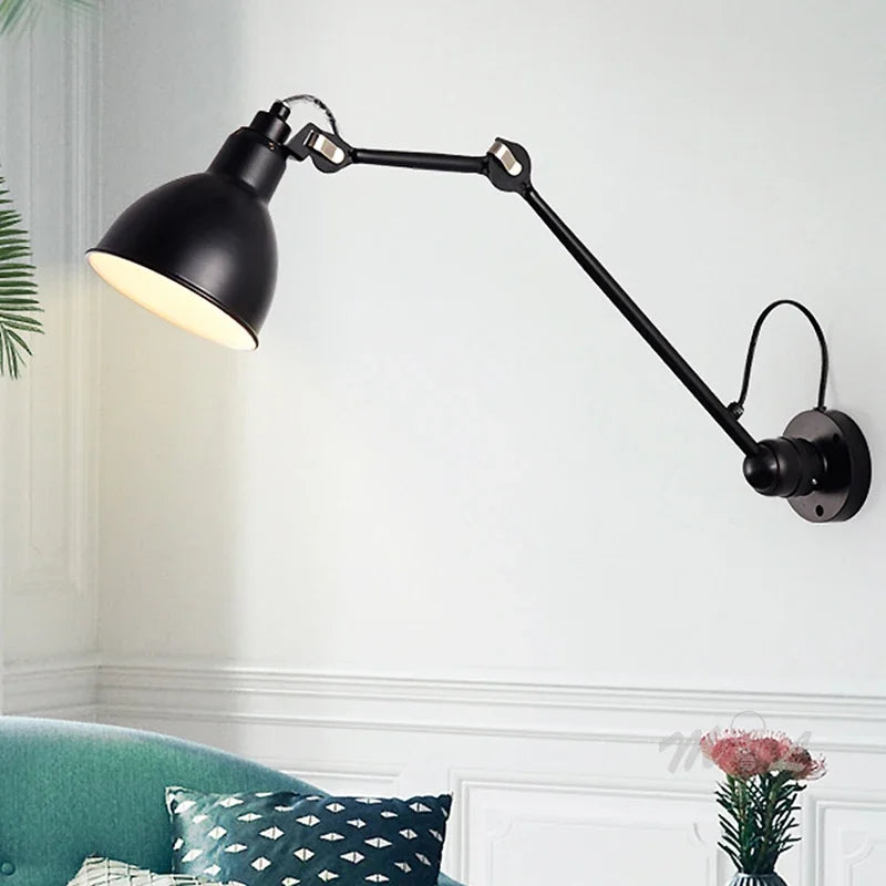 applique murale bras robotique luminaire design pour intérieur moderne - vue 2 sur 10