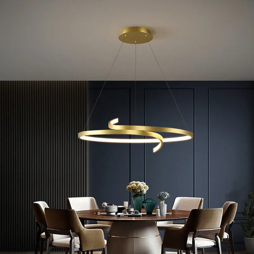 Nordique LED Suspension Lumière Suspension Pour Salon Salle À Manger Restaurant Étude Éclairage Intérieur Lustre Décoration De La Maison Lustre - vue 3 sur 12