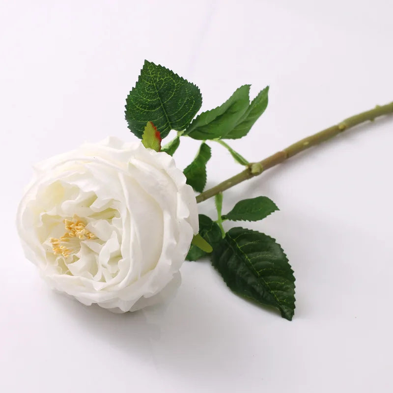 branche de fleurs artificielles en soie pour décorations festives et mariage - vue 12 sur 13