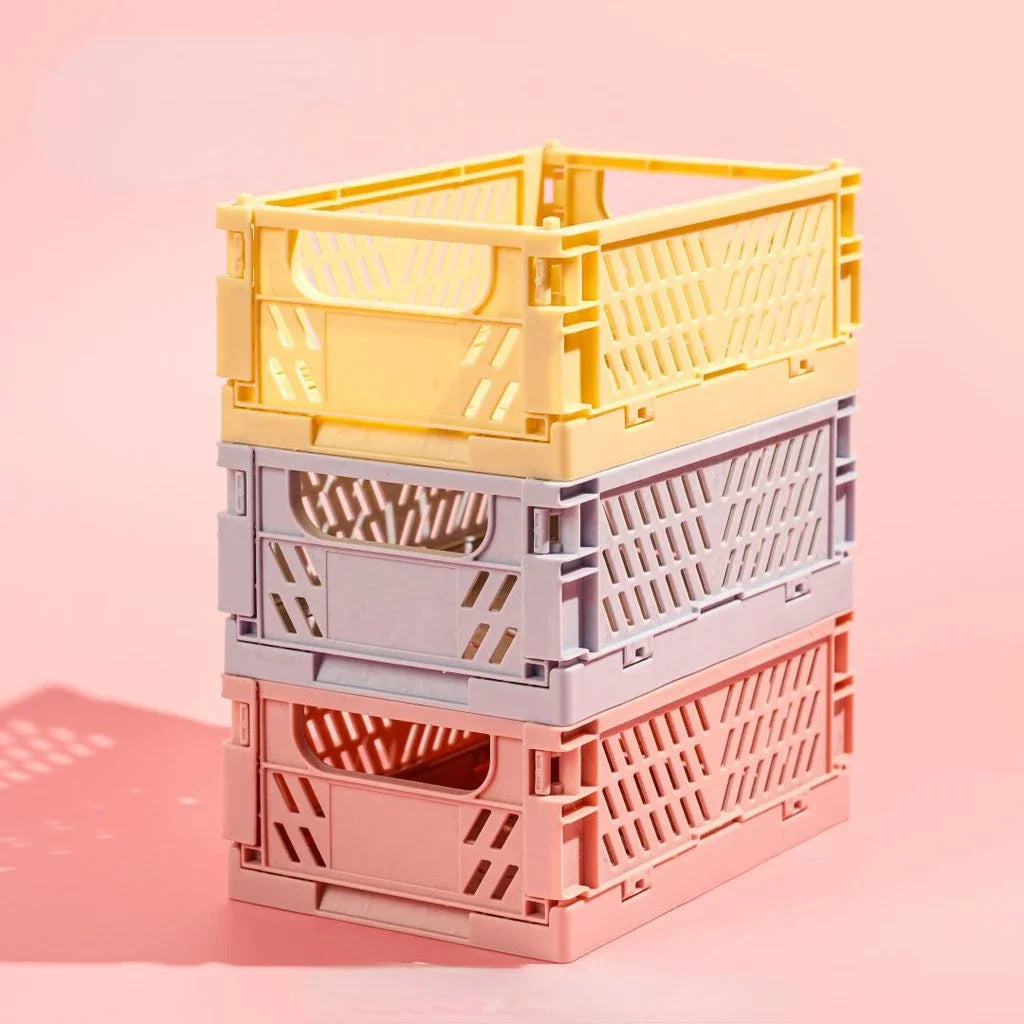 panier de rangement pliable pour maquillage bijoux jouets et plus - vue 1 sur 28
