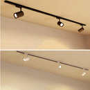 spot led rgb sur rail pour éclairage d'ambiance dynamique