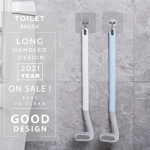 ensemble moderne de brosses hygiéniques pour salle de bain - vue 5 sur 9