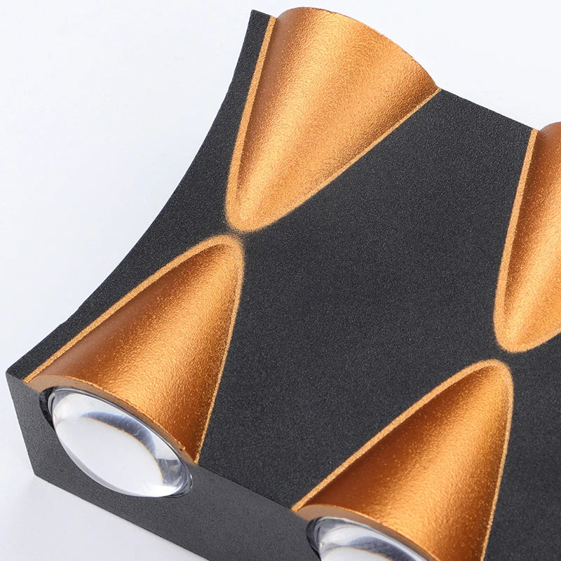 applique murale led télescopique pour décoration intérieure et extérieure - vue 8 sur 8