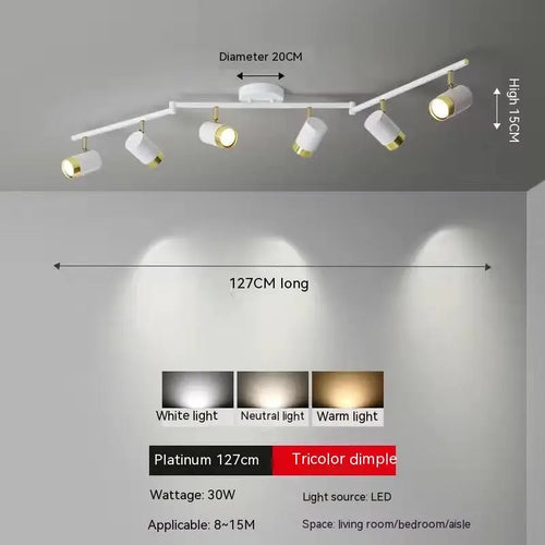 plafonnier à spots Led - vue 16 sur 23