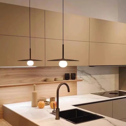 suspension tempo design en verre pour espace moderne - vue 5 sur 9