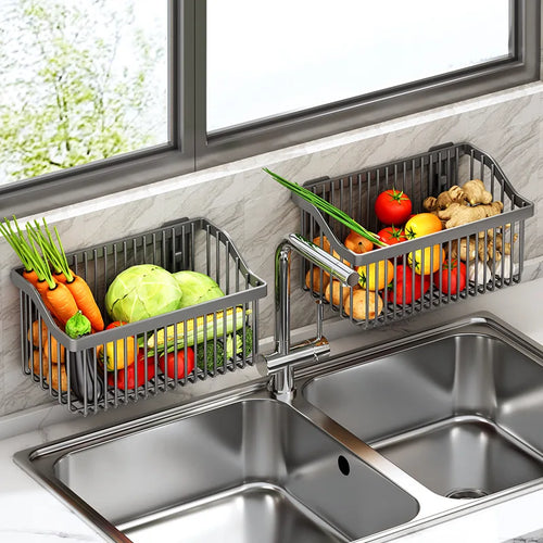 panier mural suspendu pour fruits légumes et décoration intérieure - vue 5 sur 9