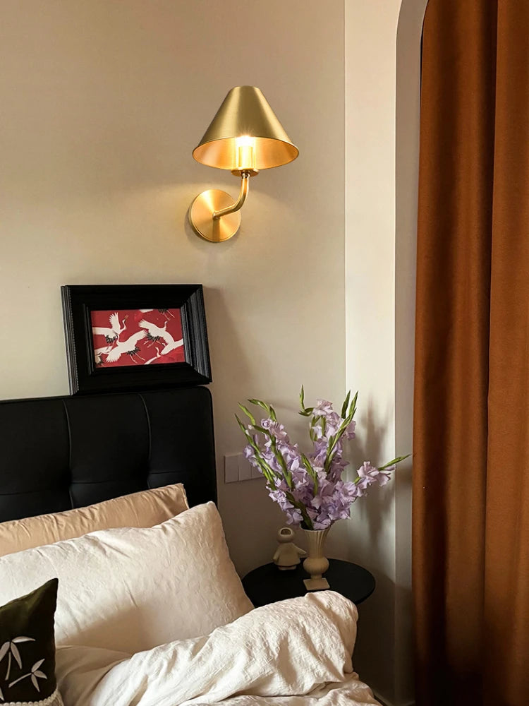 applique murale en cuivre antirouille design minimaliste pour intérieur moderne - vue 2 sur 8