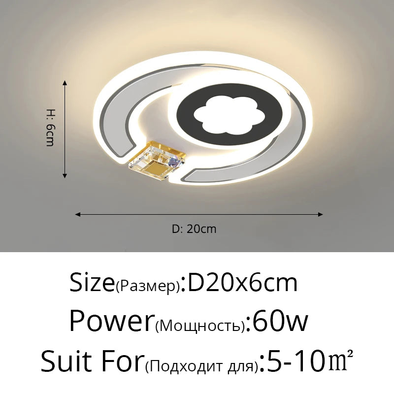allée nordique led lumières de luxe personnalité créative - vue 13 sur 14
