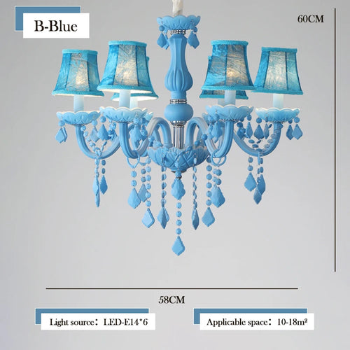 lustre en cristal pour une chambre de petite fille - vue 13 sur 12