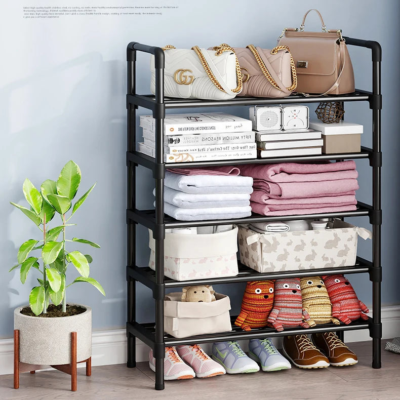 étagère de rangement pratique pour organiser vos chaussures - vue 6 sur 9