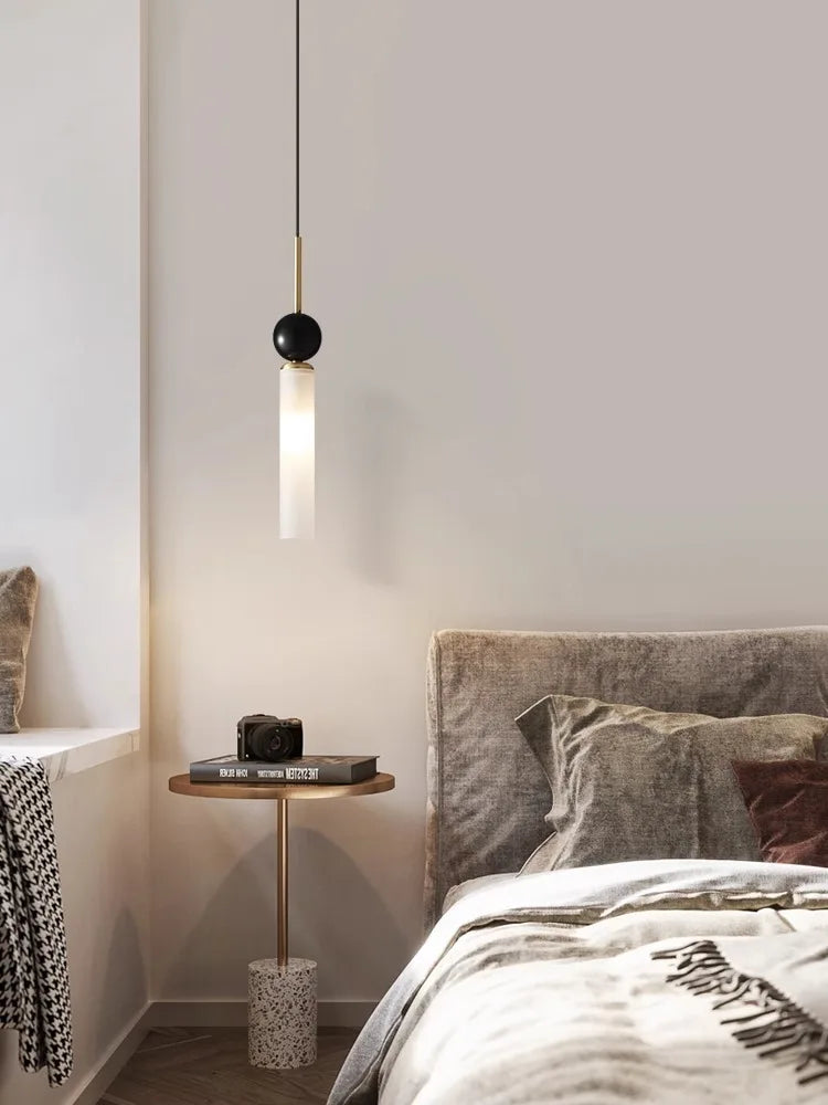 applique murale en marbre et cuivre pour décoration intérieure - vue 3 sur 10