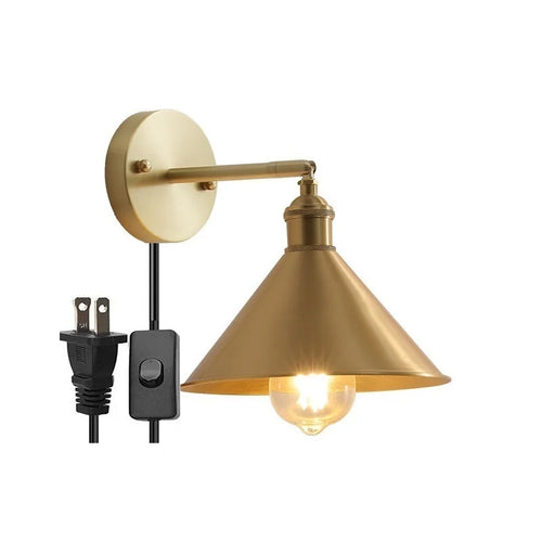 IWHD nordique moderne cuivre applique murale LED lampes applique décor à la maison éclairage intérieur chambre salle de bains salon escalier lumière Luminaria - vue 22 sur 32
