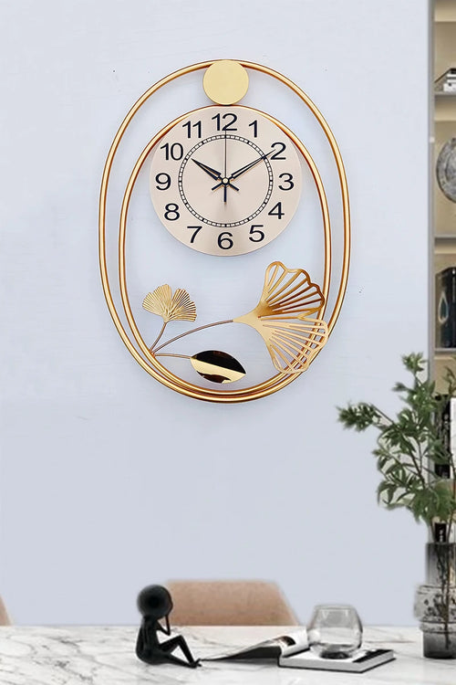horloge murale moderne de luxe design suspendu décoratif - vue 5 sur 6