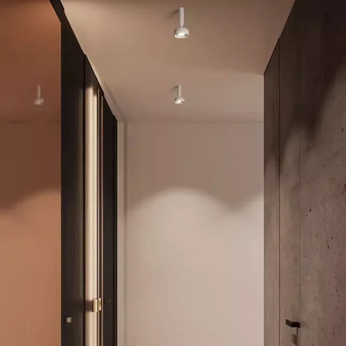 projecteur led rotatif réglable pour entrée allée décor spot - vue 2 sur 9