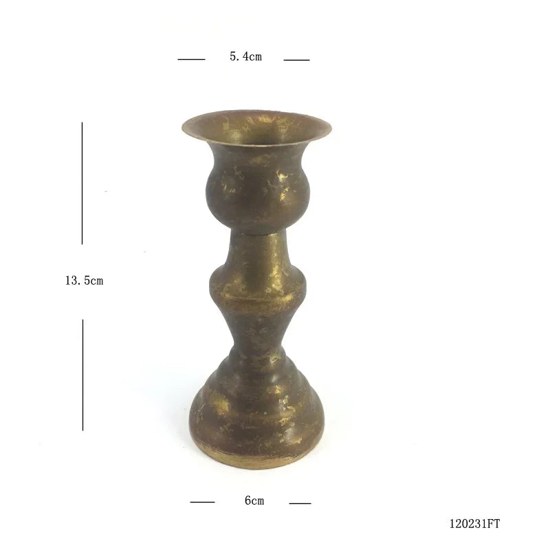 lustre en métal romantique pour décorations de mariage et dîner - vue 19 sur 29