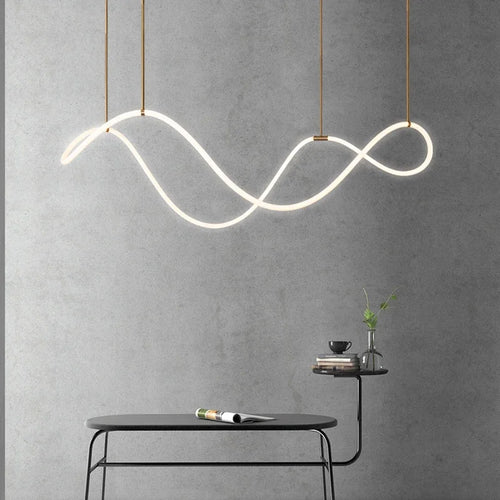 lustre design nordique à led intensité variable pour intérieur - vue 2 sur 25