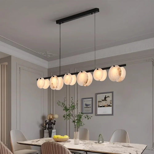 suspension moderne en pierre pour décoration intérieure élégante - vue 3 sur 7