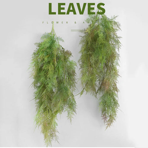 plafonnier décoration nordique en plastique fausses plantes murales - vue 2 sur 9