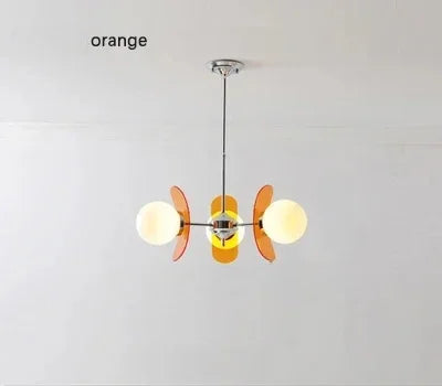suspension moderne en verre pour décoration d'hôtel et restaurant - vue 8 sur 8
