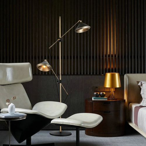 lampadaire moderne de luxe angle réglable lumières décoratives personnalisées - vue 2 sur 7