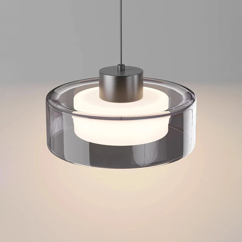 Suspension moderne créatif en verre led pour décoration maison - vue 2 sur 8