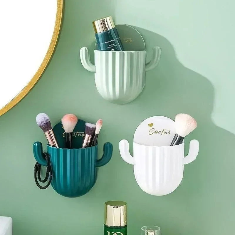 support mural auto-adhésif pour brosse et accessoires de salle de bain - vue 3 sur 10